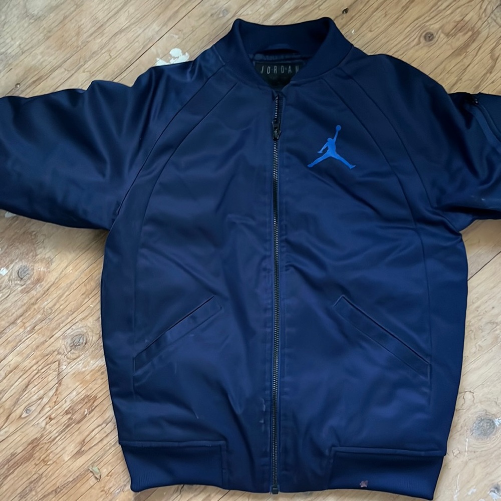 Blue Air Jordan jacket